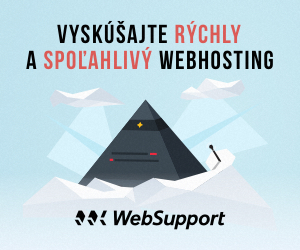 Sponzorovaný hosting od spoločnosti WebSupport.sk
